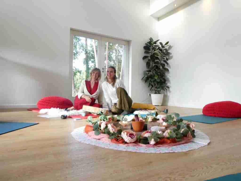 Helend ritueel met cacao met Margot en Evie